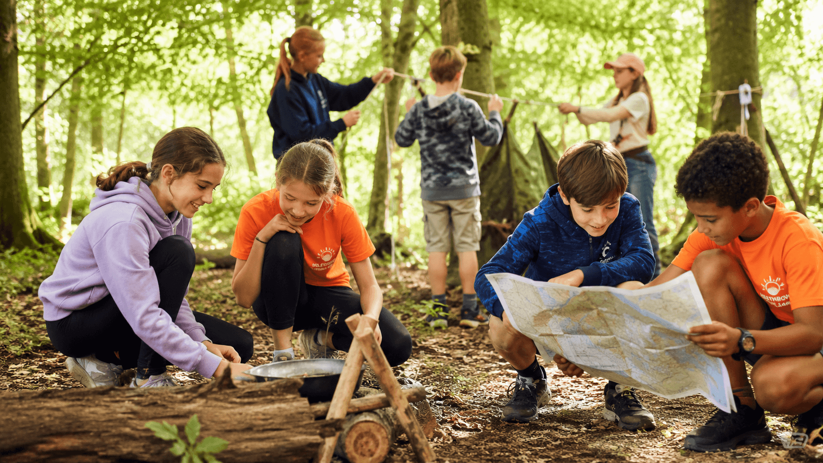 Outdoor adventure at Camp Funatic