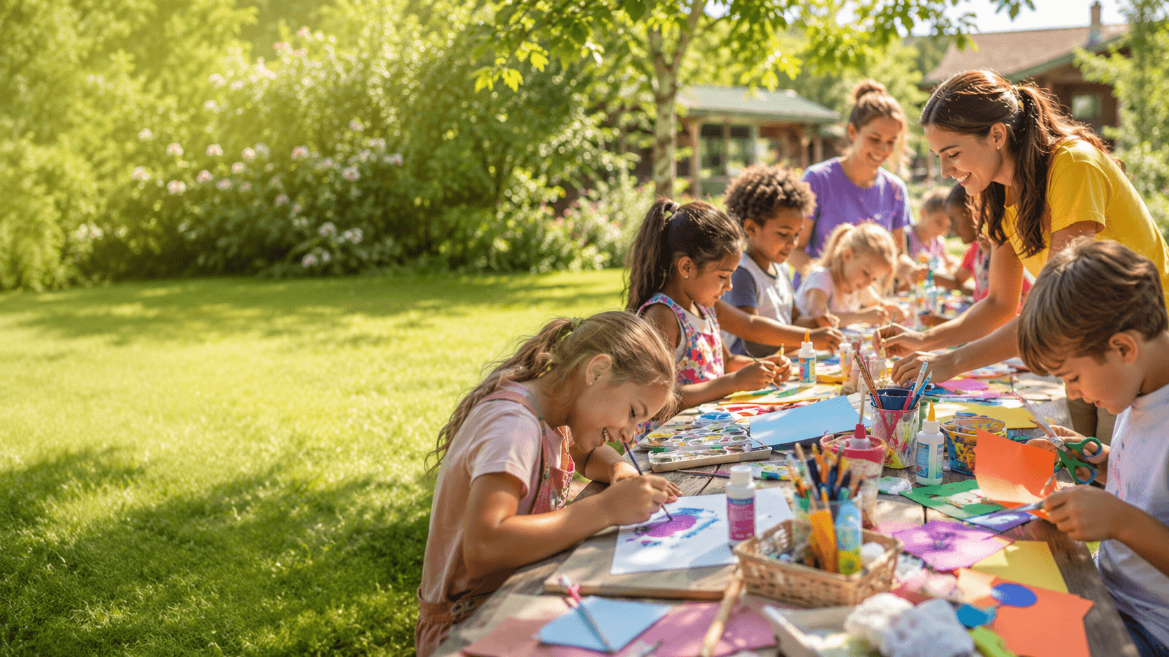 Children enjoying Funatic activities