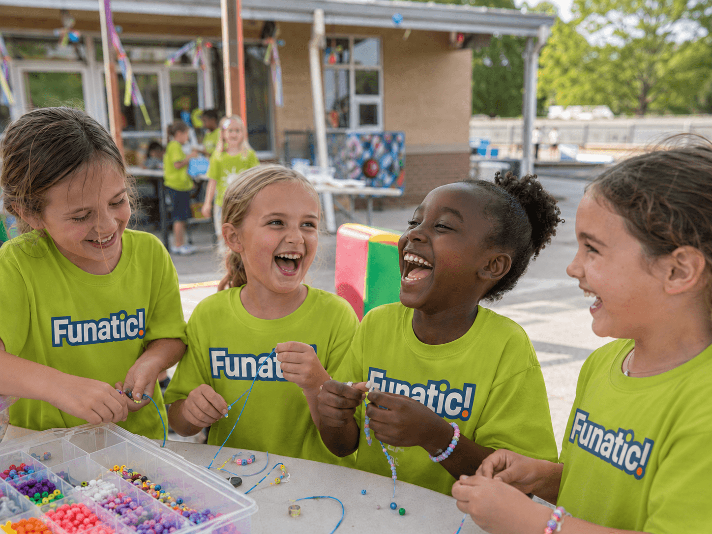 Children laughing at Funatic